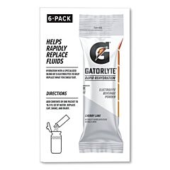 Gatorade 05281 Gatorlyte® Rapid Rehydration Powder Stick, Watermelon, 16.9 Oz, 6 Sticks/Pk, 8Pk/Ca