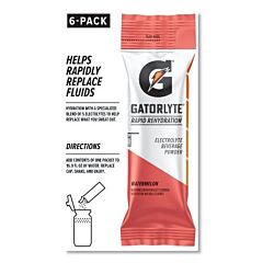 Gatorade 05284 Gatorlyte® Rapid Rehydration Powder Sticks, Cherry Lime, 16.9 Oz, 6 Sticks/Pk, 8Pk/Ca