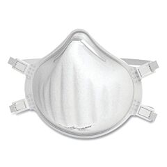 Kleenguard 54627 3400 Series N95 Particulate Respirator, Half Face, Adjustable Straps, White, Regular