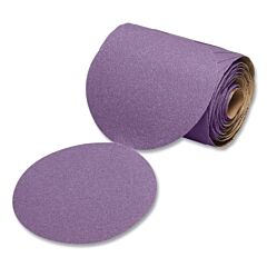 3M 076308-64284 Cubitron™ Ii Stikit™ Film Disc Roll 775L, Precision Shaped Ceramic, 5 In Dia, 220 + Grit
