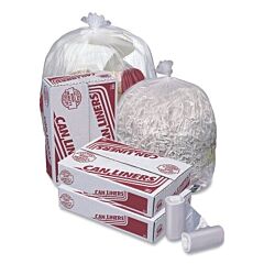 Pitt Plastics Mr30372Mc Hd Mini Roll Trash Liner, 20 To 30 Gal, 12 µ, 30 In W X 37 In H, Natural