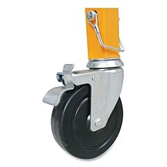 Werner Src-72-4 Srs-72 Replacement Casters, Pack Of 4, 1000 Lb Load Capacity, Locking Swivel