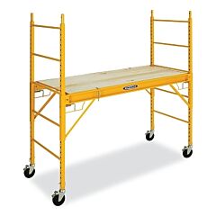 Werner Srs-72 Rolling Scaffolding, 6 Ft, Steel, 1000 Lb Load Capacity