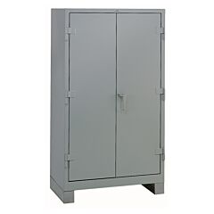 Lyon Dd1147 All-Welded 48" W X 24" D X 64" H Steel Industrial Storage Cabinet, Color: Dove Gray