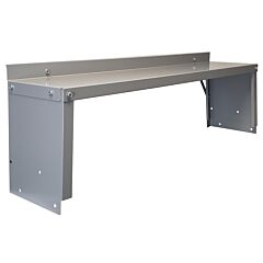 Lyon Dd232625 Riser For Adjustable Workbench - 60" W, Color: Dove Gray
