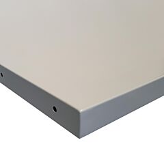 Lyon Dd232766 Painted Steel Workbench Top - 48" W X 36" D, Color: Dove Gray