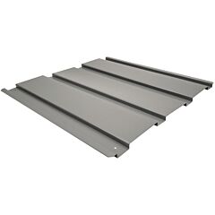 Lyon Dd652481 Ribbed Decking For Bulk Storage Racks - 24" W X 48" D, Color: Dove Gray