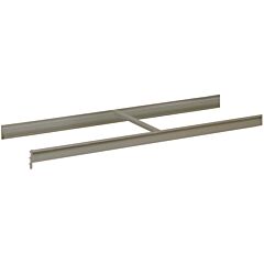 Lyon Dd66013 Bulk Storage Rack Level With Front-To-Back Supports - 72" W X 24" D, Color: Dove Gray