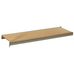 Lyon Dd66014P Bulk Storage Rack Level With Particle Board Decking - 72" W X 36" D, Color: Dove Gray