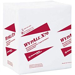Kimberly Clark 41611 Wypall X70 Wipers, Jumbo Roll, Blue, 870/Roll