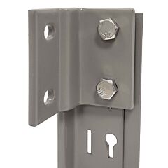 Lyon Dd8855 Back-To-Wall Tie For 8000 Series Steel Shelving, Color: Dove Gray