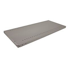 Lyon Ddj1021195 48" W X 18" D 2000 Series Steel Box Shelf - 5 Pack - 20 Gauge - Heavy-Duty, Color: Dove Gray