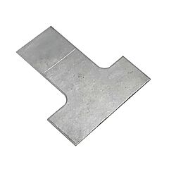 Lyon Nf8863 T-Post Galvanized Shim Plate - 14 Gauge
