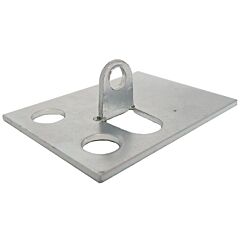 Lyon Nfj1937011 Metal Foot Plate For 2000 Series Steel Shelving
