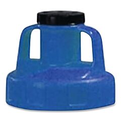Oil Safe 100202 Multi-Purpose Utility Lid, 2 In Dia, Blue, Engineering Plastic