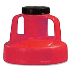 Oil Safe 100208 Multi-Purpose Utility Lid, 2 In Dia, Red, Engineering Plastic