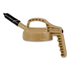 Oil Safe 100400 Mini Spout Lid, 1/4 In Dia, Beige, Engineering Plastic