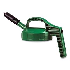 Oil Safe 100405 Mini Spout Lid, 1/4 In Dia, Mid Green, Engineering Plastic