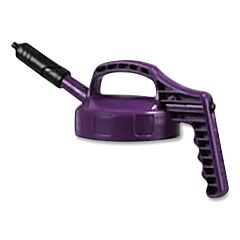 Oil Safe 100407 Mini Spout Lid, 1/4 In Dia, Purple, Engineering Plastic