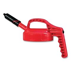 Oil Safe 100408 Mini Spout Lid, 1/4 In Dia, Red, Engineering Plastic