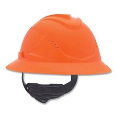 Msa 10215833 V-Gard® C1™ Hard Hat, Fas-Trac® Iii 4 Point Ratchet, Vented, Hi-Vis Orange