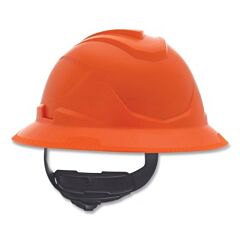 Msa 10215843 V-Gard® C1™ Hard Hat, Fas-Trac® Iii 4 Point Ratchet, Non-Vented, Orange