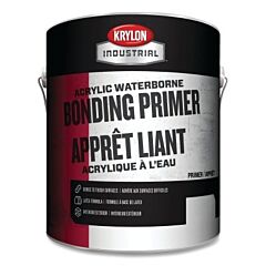 Krylon K000Z6650-16 Waterborne Acrylic Bonding Primer, 1 Gal, Can, White