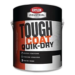 Krylon K00787250-16 Tough Coat® Quik-Dry™ Alkyd Enamel Paint, 1 Gal, Gloss White Base