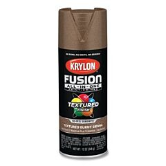 Krylon K02777007 Fusion All-In-One™ Paints + Primers, 12 Oz, Aerosol Can, Textured Sienna