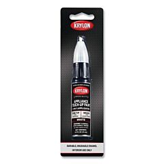 Krylon K07700A77 Appliance Touch-Up Paint, 0.5 Oz, Tube, White, Gloss