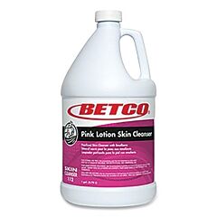 Betco 1120400 Pink Lotion Skin Cleanser, 1 Gal, Bottle
