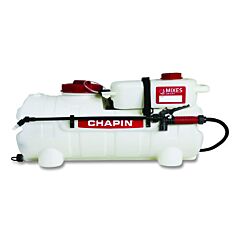 Chapin 97361 Mixes On Exit™ Atv Spot Sprayer, 12 V, 15 Gal Water Tank, 1.33 Concentrate Tank, 20 In Extension, 180 In Hose