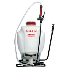 Chapin 61800 Proseries® Backpack Sprayer, 9.2 Lb, 4 Gal, 20 1/2 In Extension, 48 In Hose