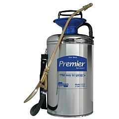 Chapin 1253 Premier Series Pro Stainless Steel Sprayer, 2 Gal, 12 In Extension, 42 In Hose