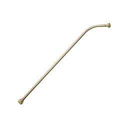 Chapin 6-7711 Brass Male Extension Wand, Curved, 18 In, Male Nozzle Threads