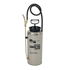 Chapin 1749 Stainless Steel Sprayer, 3 Gal, 18 In Extension, 42 In Hose