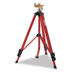 Chapin 4996 Heavy-Duty Tripod Impact 360° Coverage Sprinkler, 20 Ft To 35 Ft Radius, Adjustable Base/20 In To 48 In H