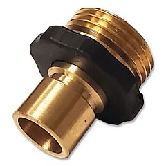 Chapin 6-9403 Garden Hose Repair/Replacement Part, Universal, Brass, Male Hose Quick-Connect