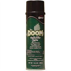 Questvapco 452001 Doom Weed Killer, Case Of 12 - 16.5 Oz Aerosol Cans