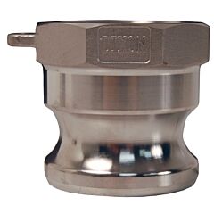 Dixon Valve G300-A-Al Global Type A Adapters, 3 In (Npt), Aluminum