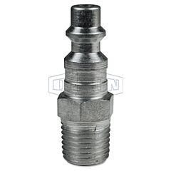 Dixon Valve D4M2 Df-Series Pneumatic Threaded Plug, 1/4 In X 18 Nptf, 1/2 In Body, Steel, Male