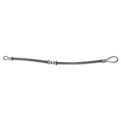 Dixon Valve Wb3 King Cable® Safety Cable, For 1/2 In To 2 In Hose-To-Hose, 3/16 In Dia X 28 In L Cable