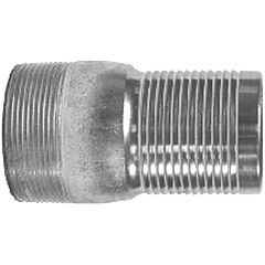 Dixon Valve St25 King Combination Nipples, 2 In X 2 In (Npt), Steel