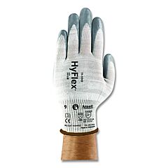 Hyflex 11-100-6 11-100 Antimicrobial Protection Glove, 6, Grey