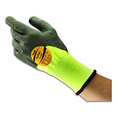 Hyflex 11-427-8 11-427 Cut And Puncture Resistant Gloves, Size 8, Yellow/Black
