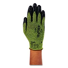 Hyflex 11-550-070 11-550 Cut Resistant Gloves, Size 7, Green/Black
