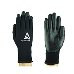 Activarmr 97-631-100 97-631 Cold Resistant Coated Gloves, Size 10, Black