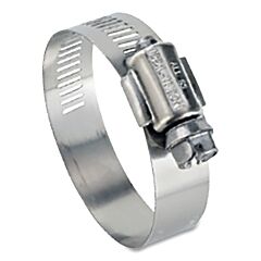 Ideal 6452 64 Series Worm Drive Clamp, 1-3/4 In To 3-3/4 In Clamp, 9/16 In W, Stainless Steel