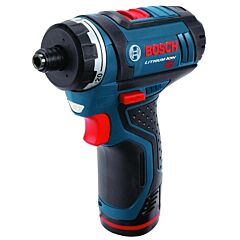 Bosch Ps21-2A Pocket Drive Cordless Drill/Driver, 12 V, 1/4 In Hex
