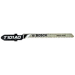 Bosch T101Ao High Carbon Steel Jigsaw Blades, 3 1/4 In, 20 Tpi